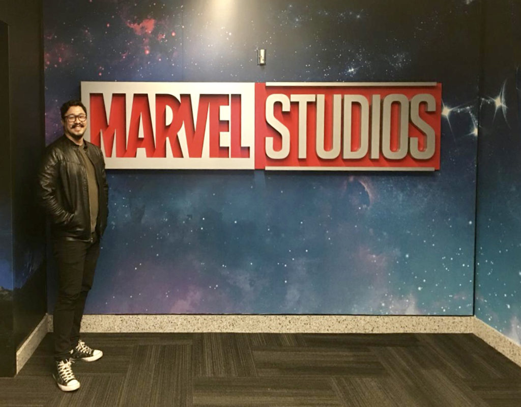 Lázaro Hernández at Marvel Studios